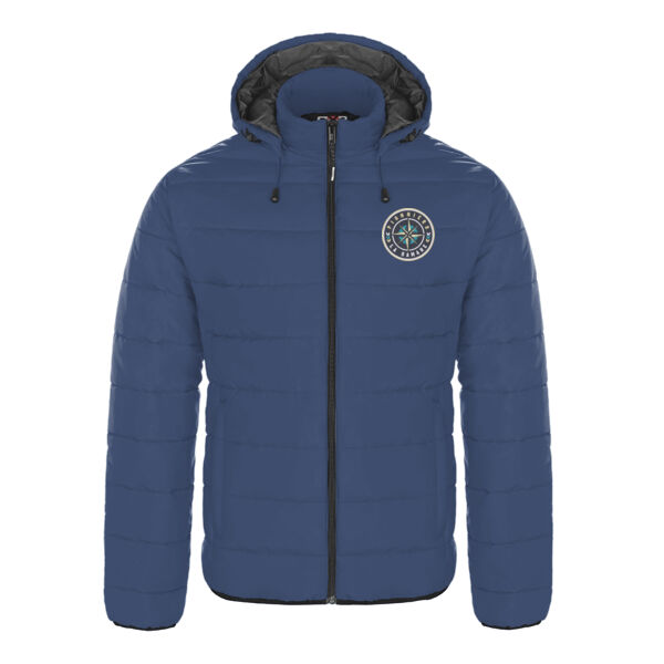 LaSamare - Men's Puffy Jacket With Detachable Hood Vignette